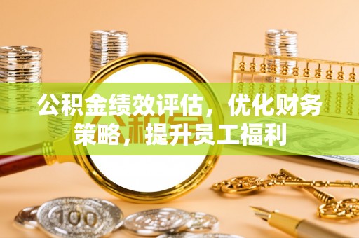下城公积金绩效评估，优化财务策略，提升员工福利