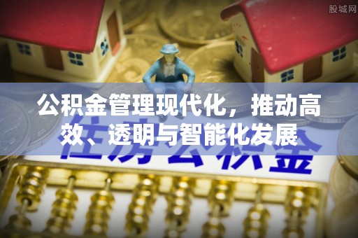 下城公积金管理现代化，推动高效、透明与智能化发展