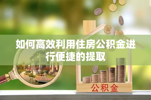 下城如何高效利用住房公积金进行便捷的提取