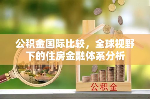 下城公积金国际比较，全球视野下的住房金融体系分析